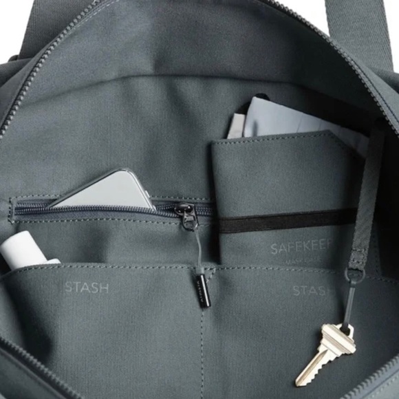 Athleta Kinetic Large Tote, used once. Metropolis Grey - Picture 2 of 8